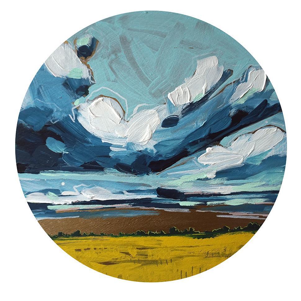 Amy Dixon art artist edmonton alberta prairie field