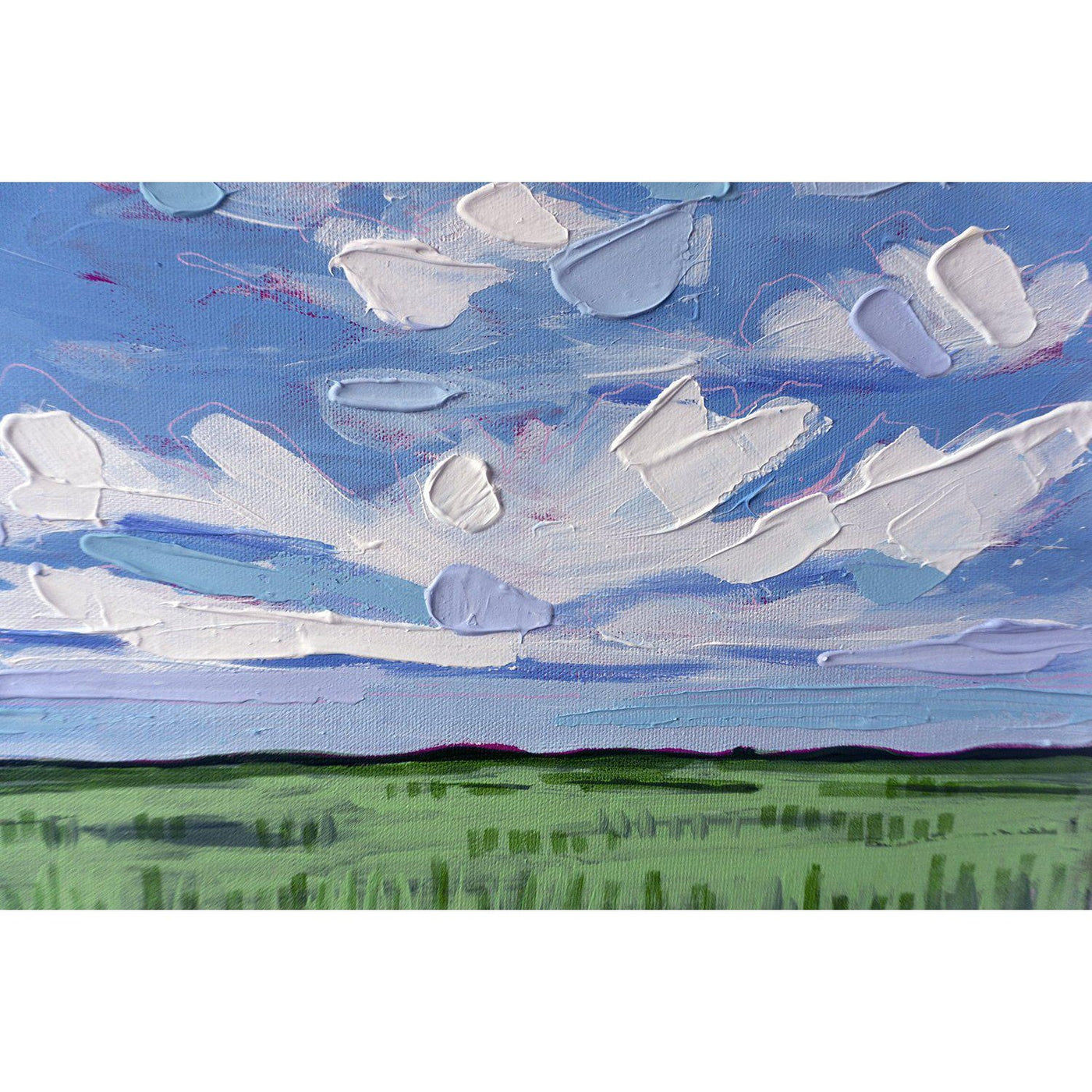 Edmonton Artist Amy Dixon Art Range Road 3, 12x12-Original Painting