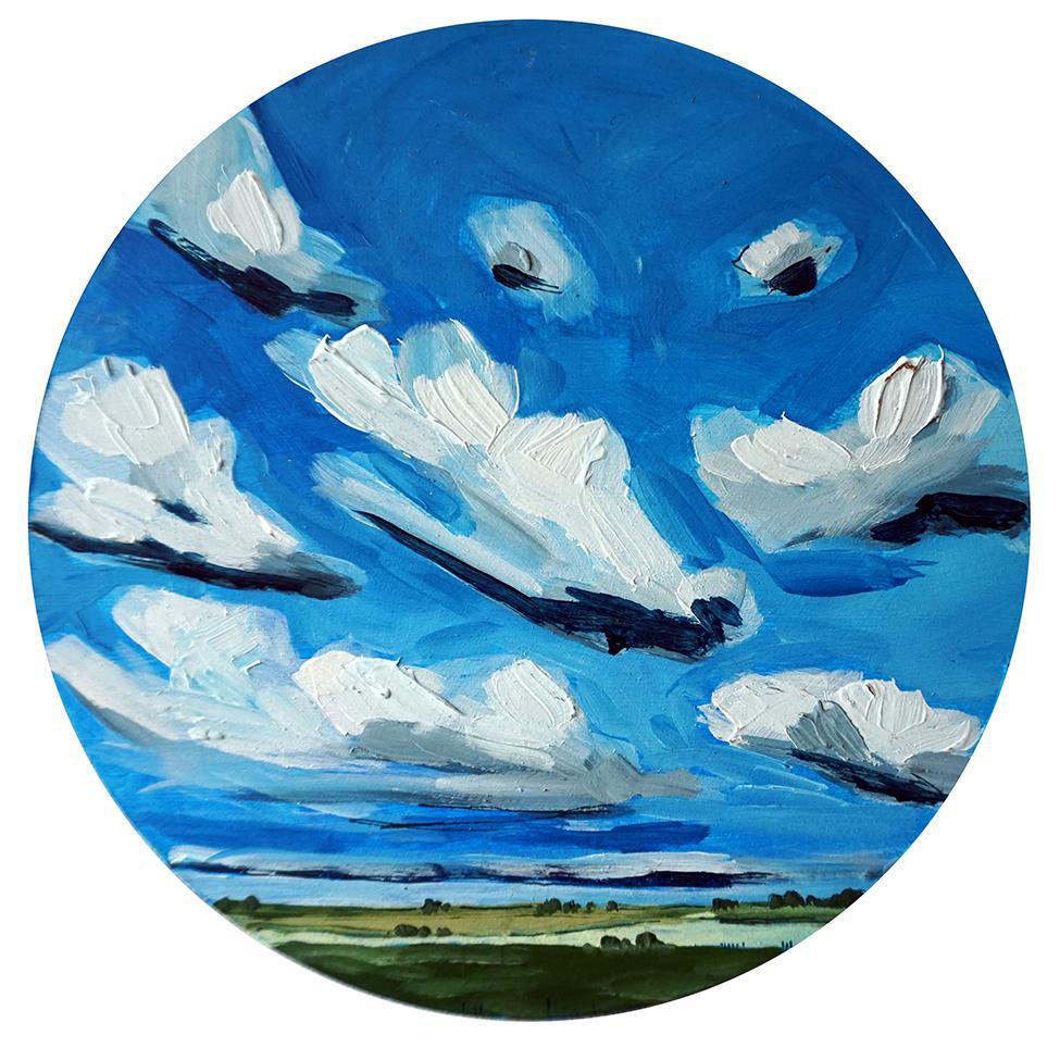 Amy Dixon art artist edmonton alberta prairie field