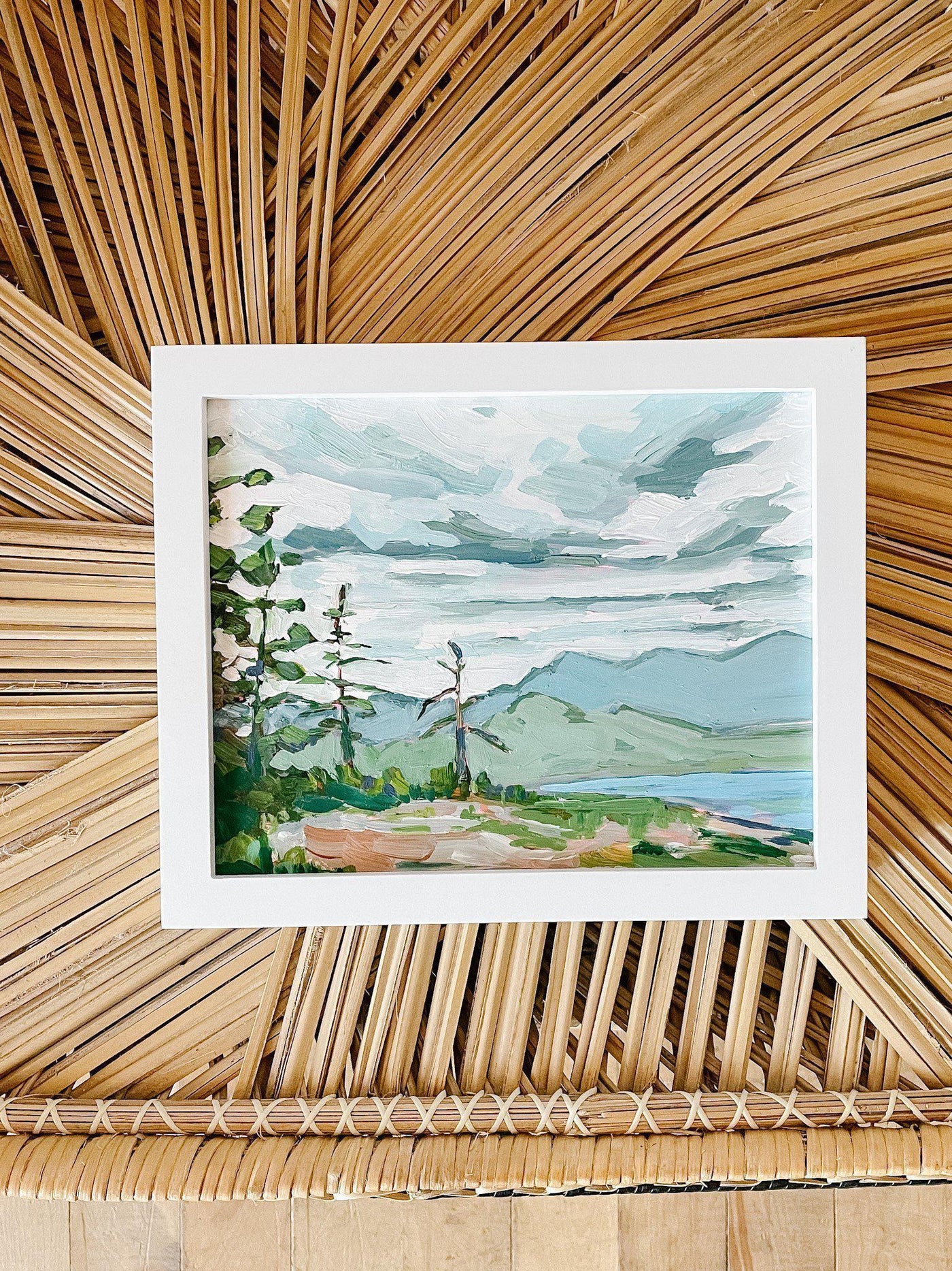 Rathtrevor Beach II | Original Painting | 8x10-Original Painting-Amy Dixon Art + Design