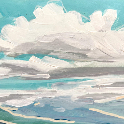 Rathtrevor Beach IV | Original Painting | 8x10-Original Painting-Amy Dixon Art + Design