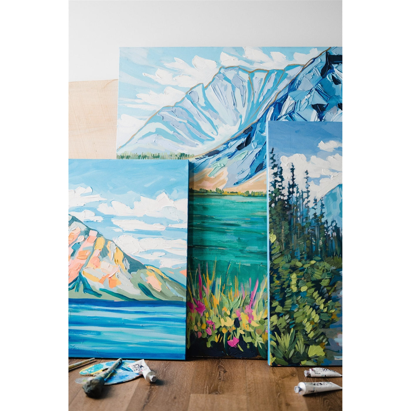 Mountain 9, 36x48-Original Painting-Amy Dixon Art + Design