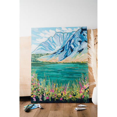Mountain 9, 36x48-Original Painting-Amy Dixon Art + Design