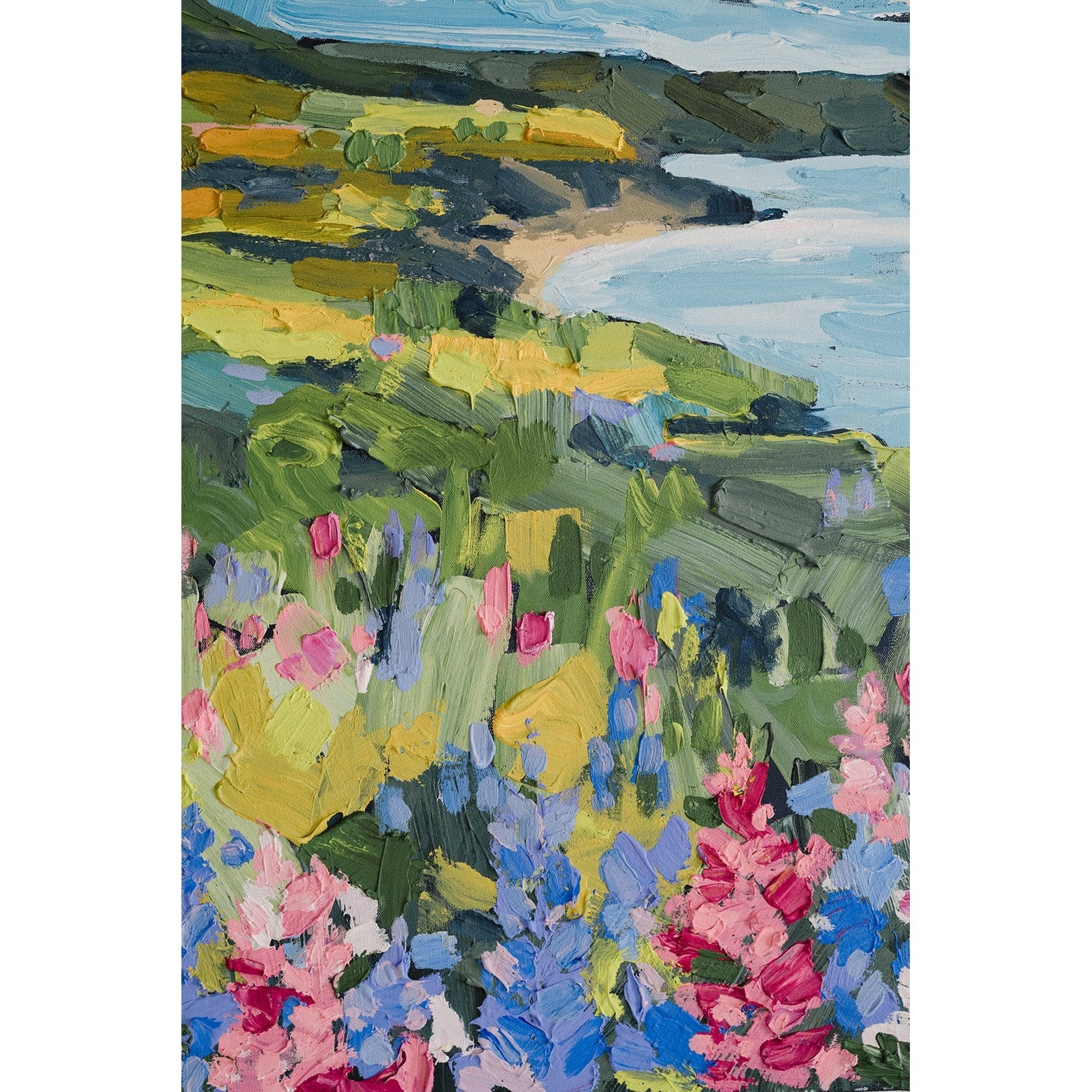 Shades of Summer, 36x48-Amy Dixon Art-Amy Dixon Art