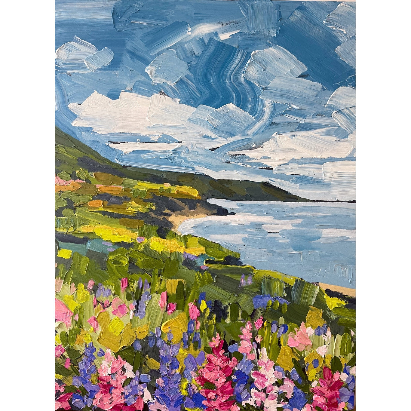 Shades of Summer, 36x48-Amy Dixon Art-Amy Dixon Art