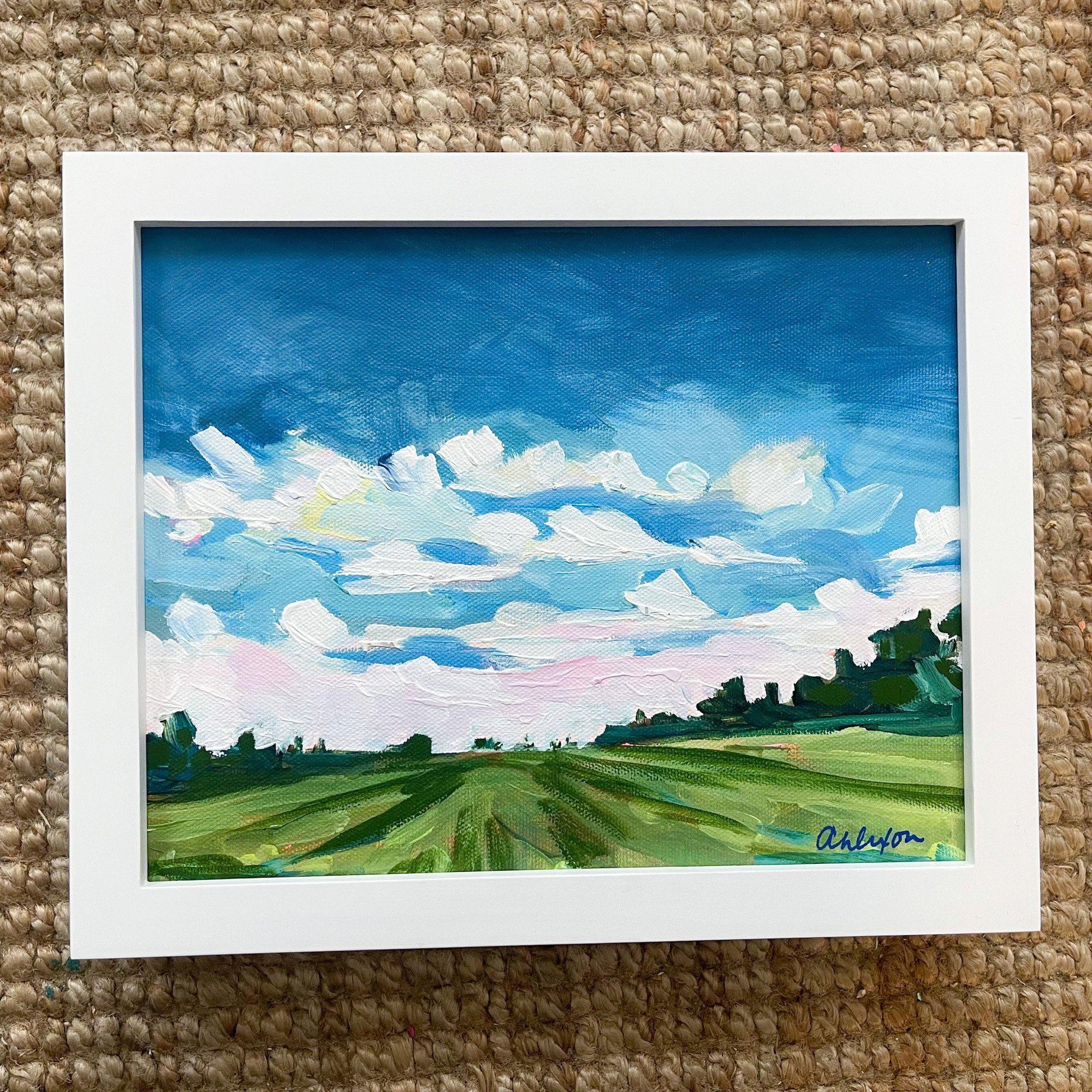 Strathcona County | Original Painting | 8x10-Original Painting-Amy Dixon Art + Design