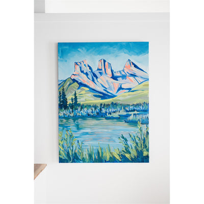 Mountain 7, 36x48-Original Painting-Amy Dixon Art + Design