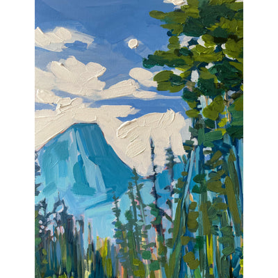 Mountain 1, 24x36-Original Painting-Amy Dixon Art + Design