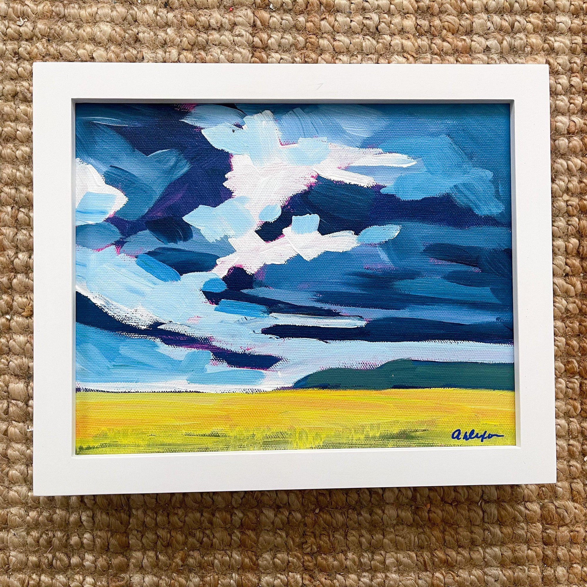 Westlock County | Original Painting | 8x10-Original Painting-Amy Dixon Art + Design