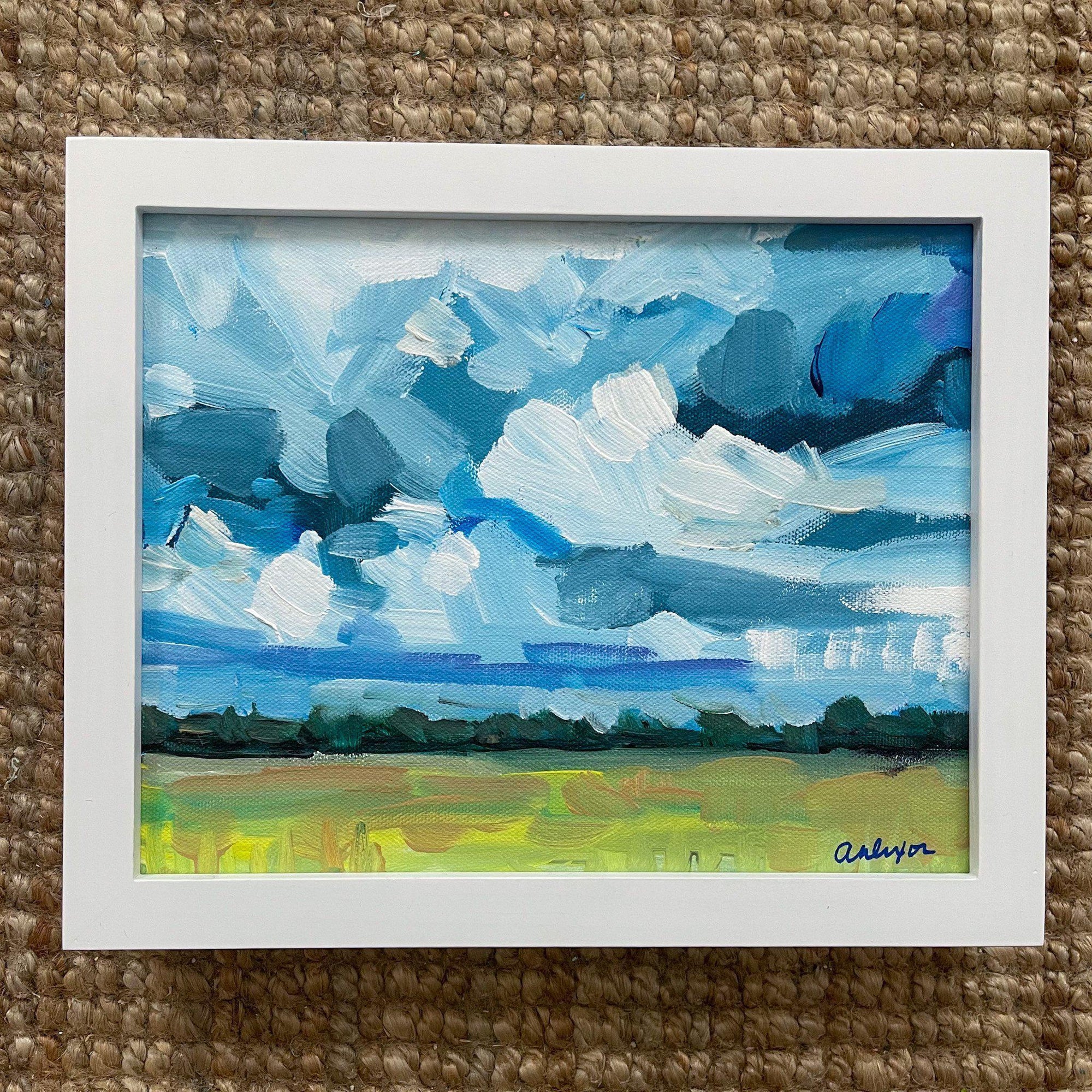 Westlock County | Original Painting | 8x10-Original Painting-Amy Dixon Art + Design