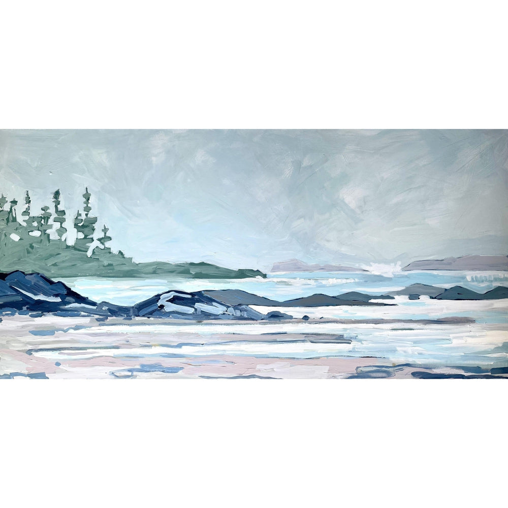 Tofino V | Original Painting | 60x30 |-Original Painting-Amy Dixon Art + Design