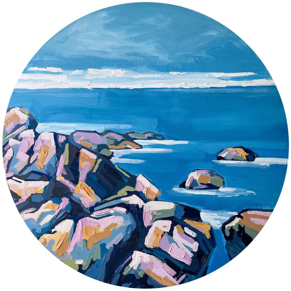 Ucluelet III | Original Painting | 36”-Original Painting-Amy Dixon Art + Design