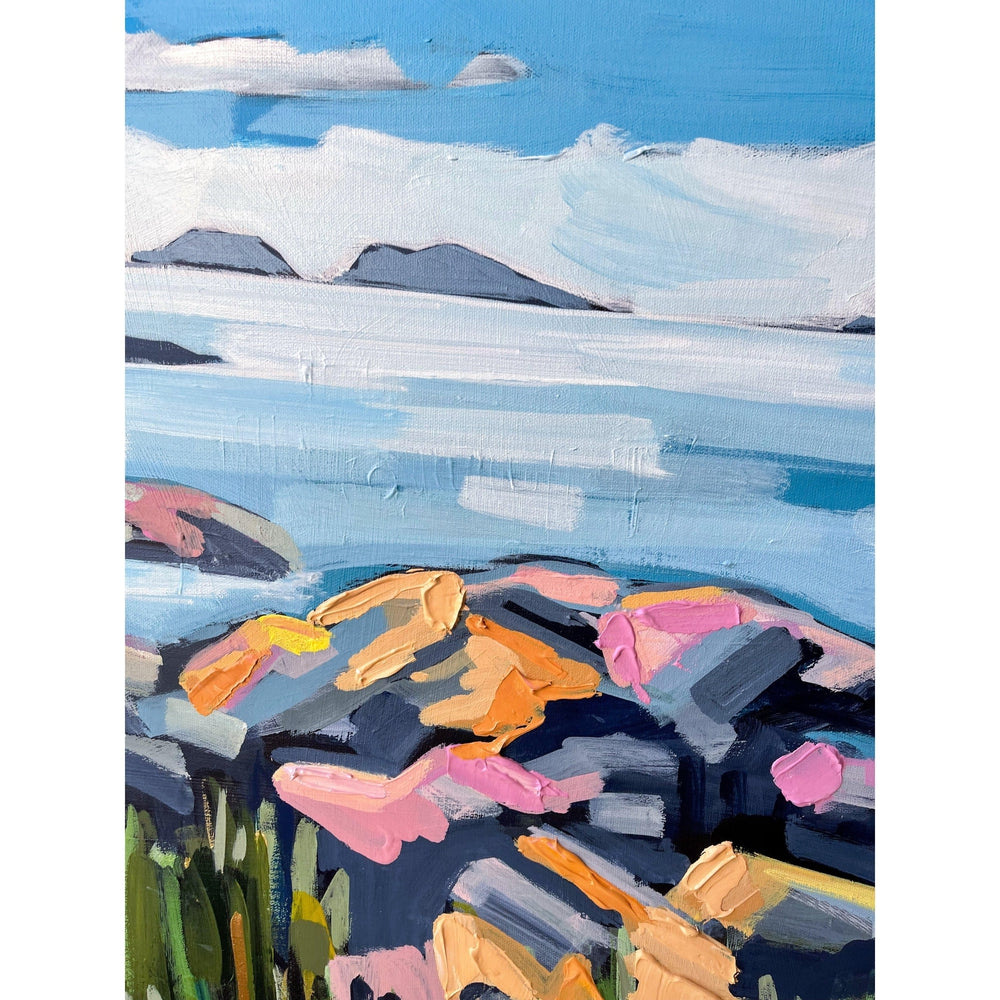 Ucluelet II | 36x48 | Acrylic on Canvas-Original Painting-Amy Dixon Art + Design