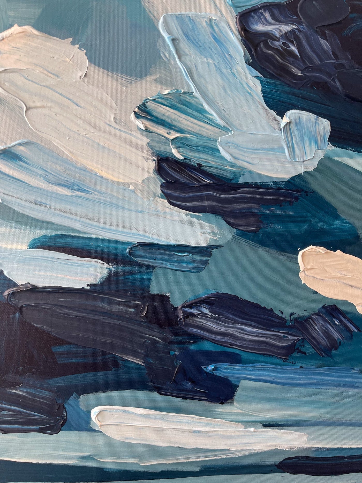 Windswept | Original Painting | 24x72-Original Painting-Amy Dixon Art + Design