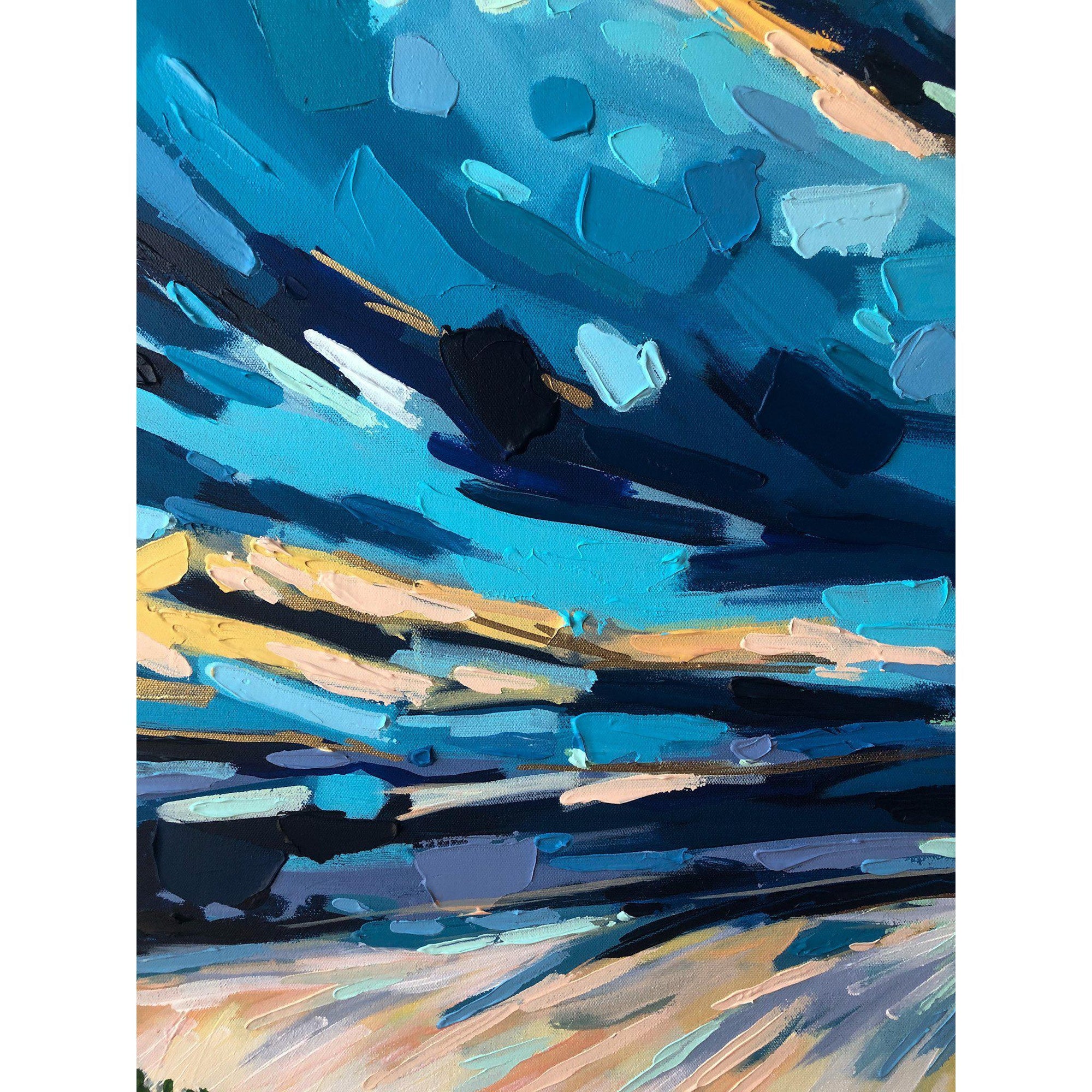 Amy Dixon art artist edmonton alberta prairie landscape clouds