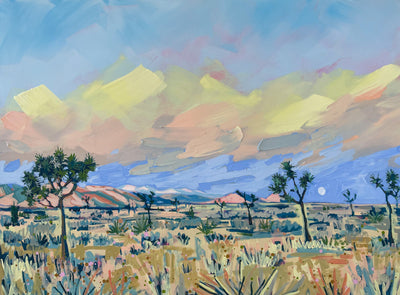 Yucca Sunrise, 36x48