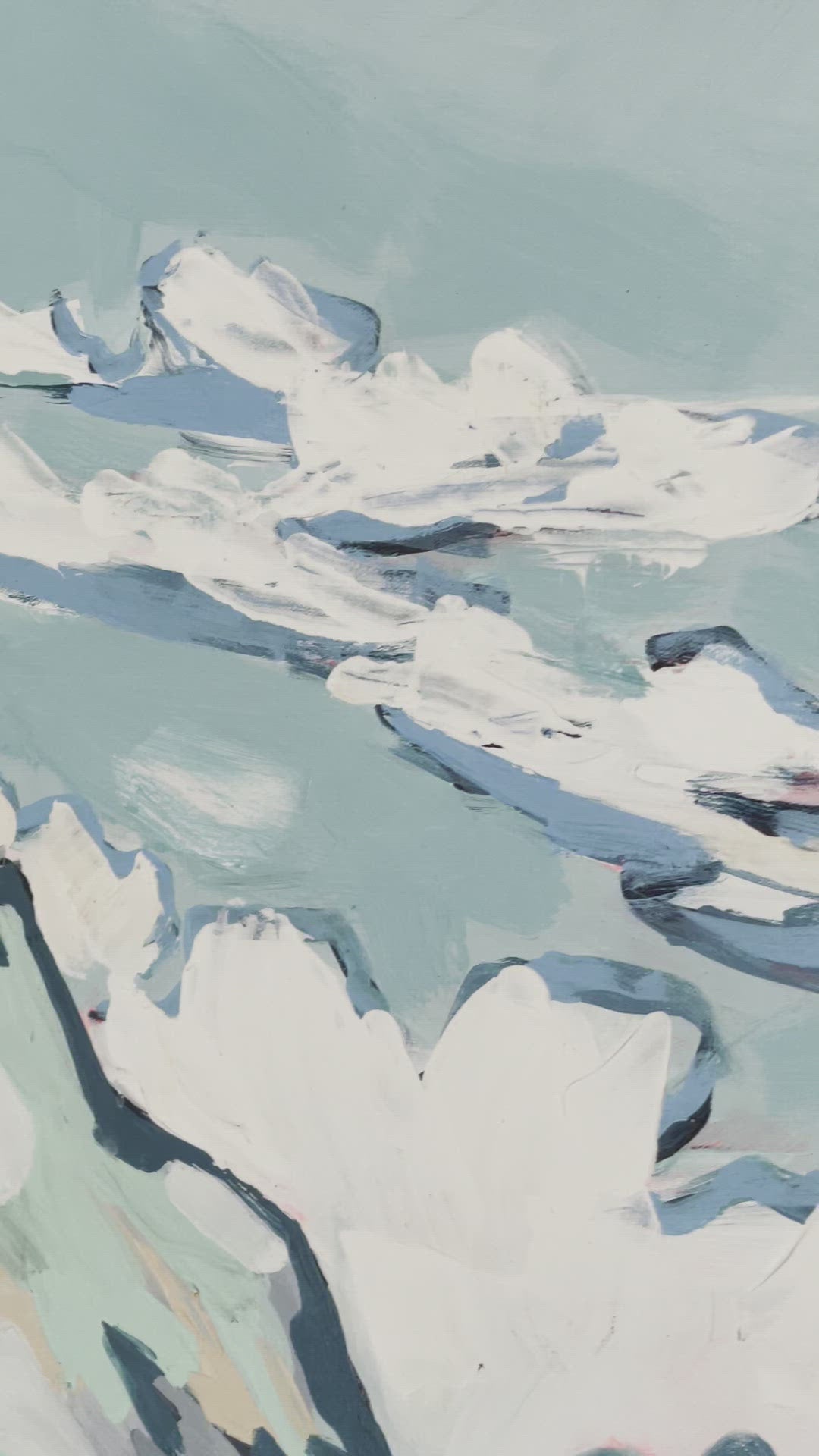 Ice Fields Parkway | 36x36 | Acrylic on Canvas